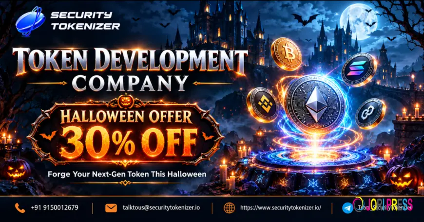 Why Are Businesses Choosing a Token Development Company to Build Future-Ready Web3 Solutions in 2026? – Halloween 30% OFF ?