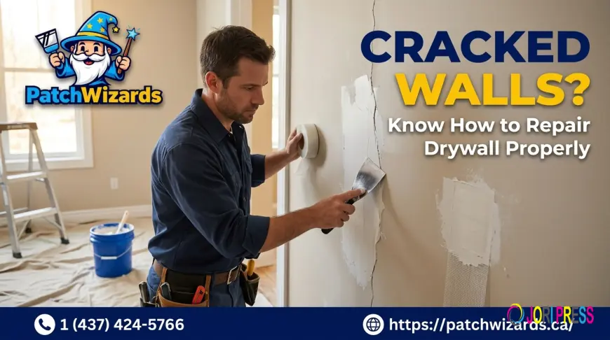 Cracked Walls? Know How to Repair Drywall Properly