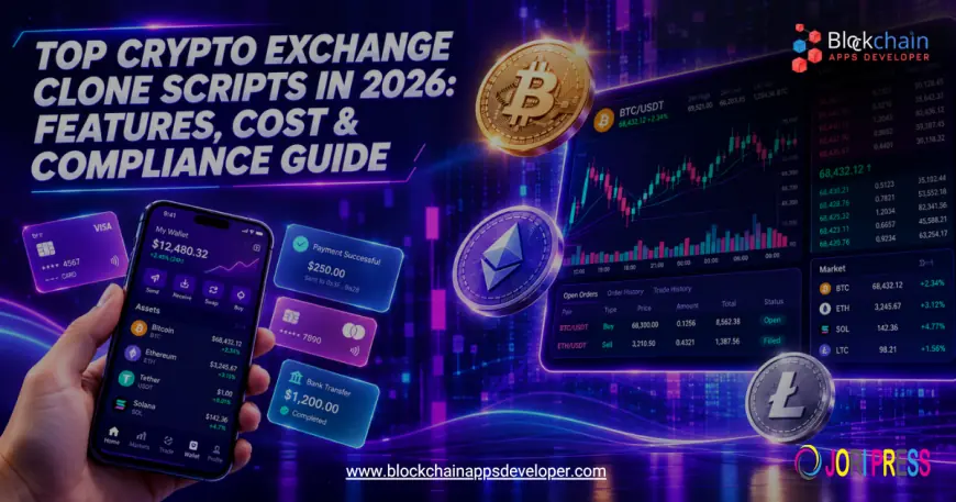 Top Crypto Exchange Clone Scripts in 2026: Features, Cost & Compliance Guide