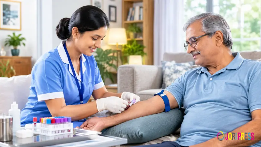 Who Offers Safe Blood Sample Collection at Home in South Kolkata?