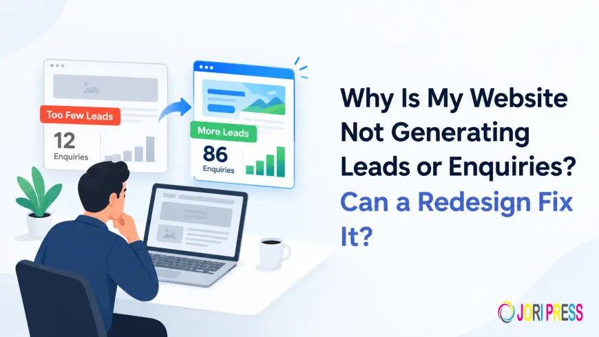 Why Is My Website Not Generating Leads or Enquiries? Can a Redesign Fix It?