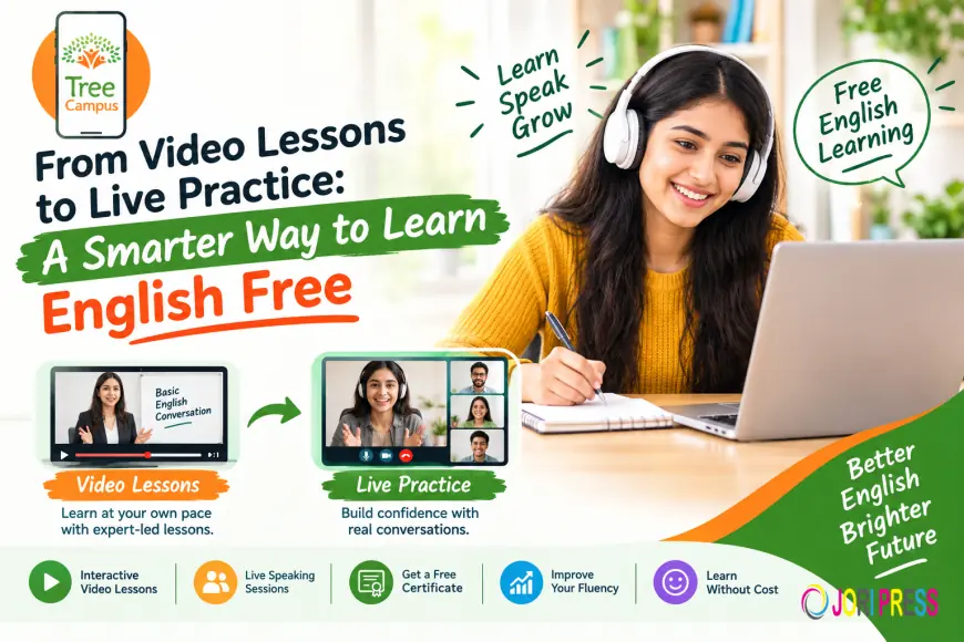 From Video Lessons to Live Practice: A Smarter Way to Learn English Free