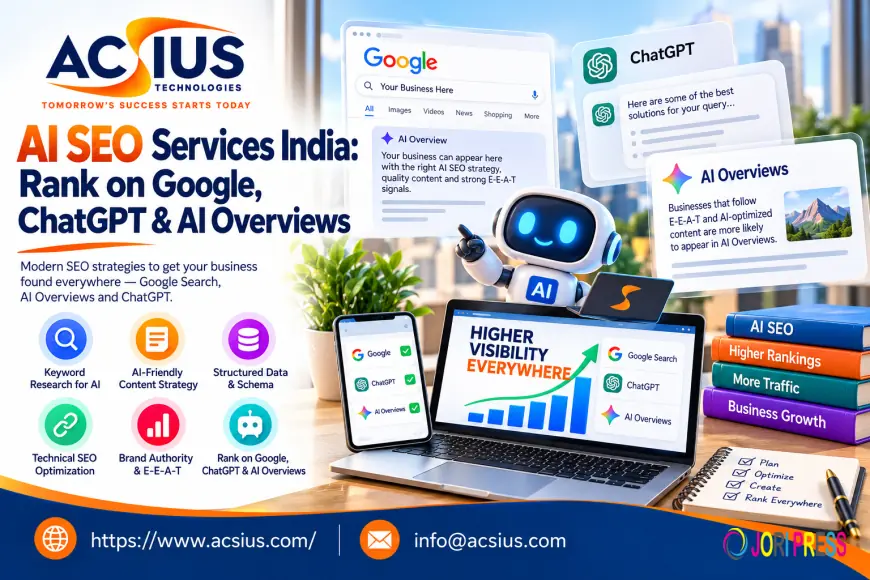 AI SEO Services India: Rank on Google, ChatGPT & AI Overviews