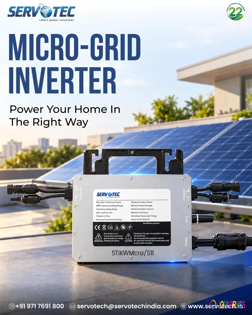 Servotech Solar Micro Inverter