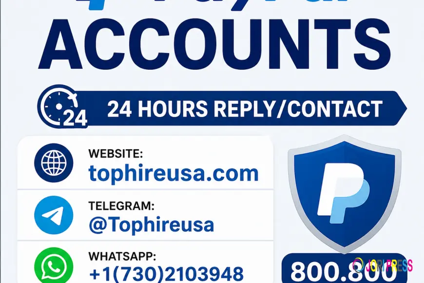  Buy Verified PayPal Account