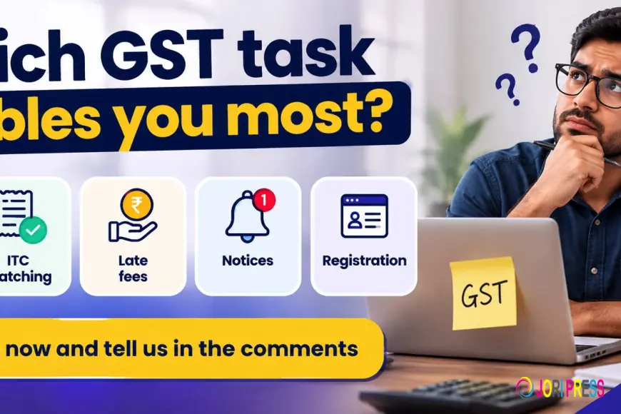Which GST compliance task gives you the most trouble?